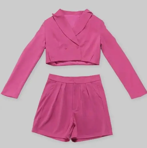 Summer Clothing Italy - Conjunto Elegante de Blazer de Manga