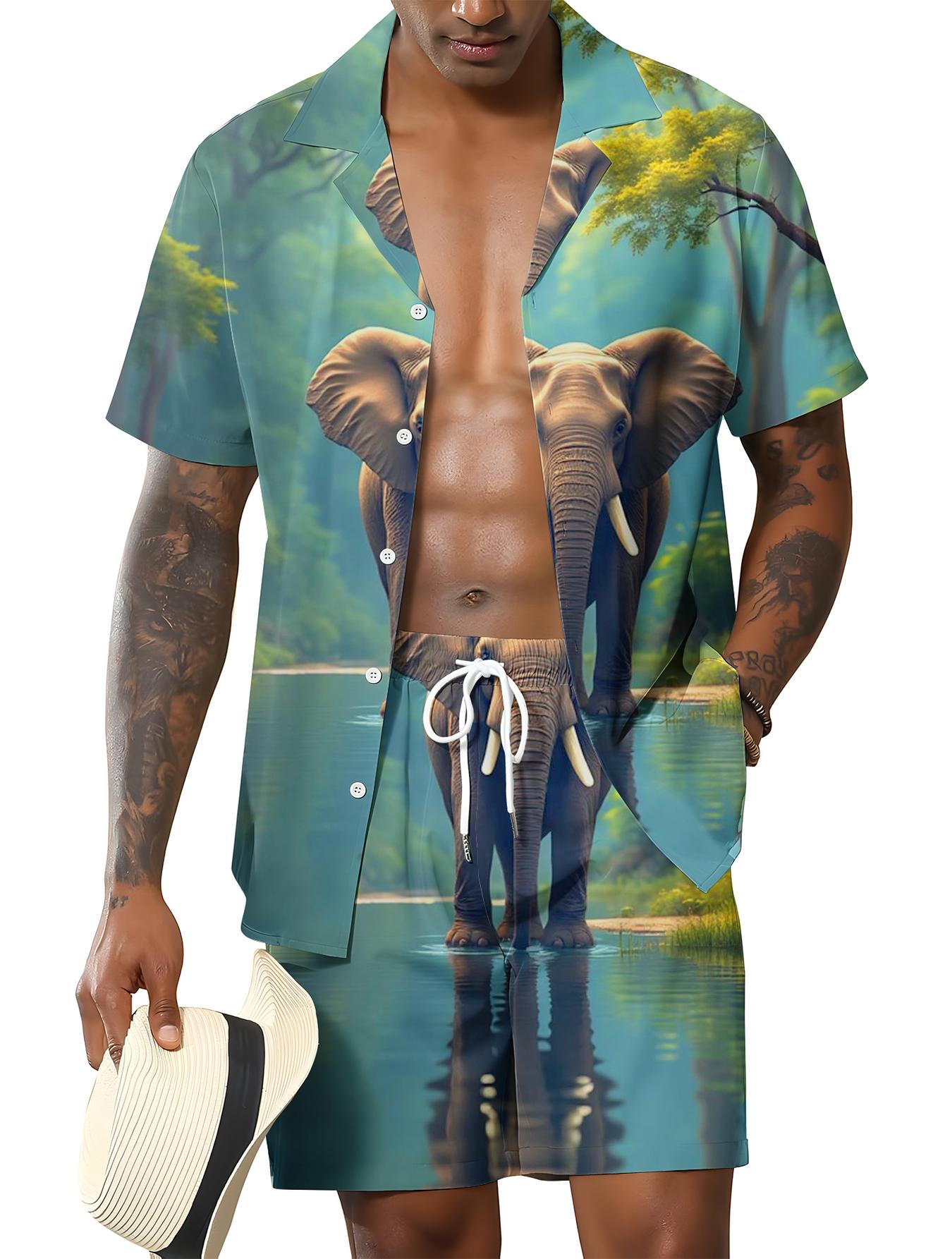 Summer Clothing Drip - Conjuntos de Camisas Masculinas 2026 Primavera/Verão: