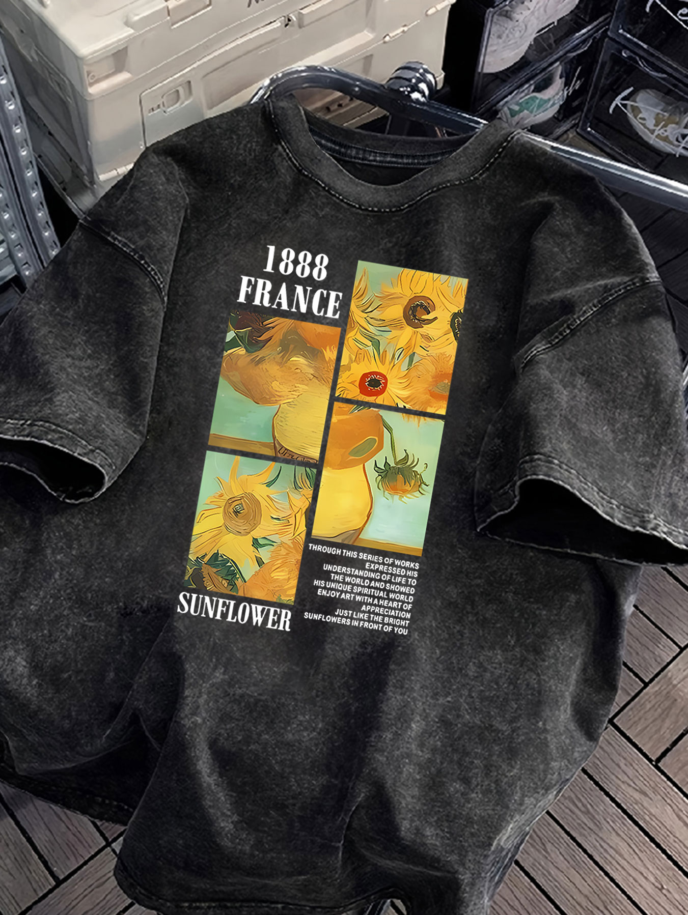Summer Clothing Drawing - Camisetas vintage lavadas para mulheres, desenho