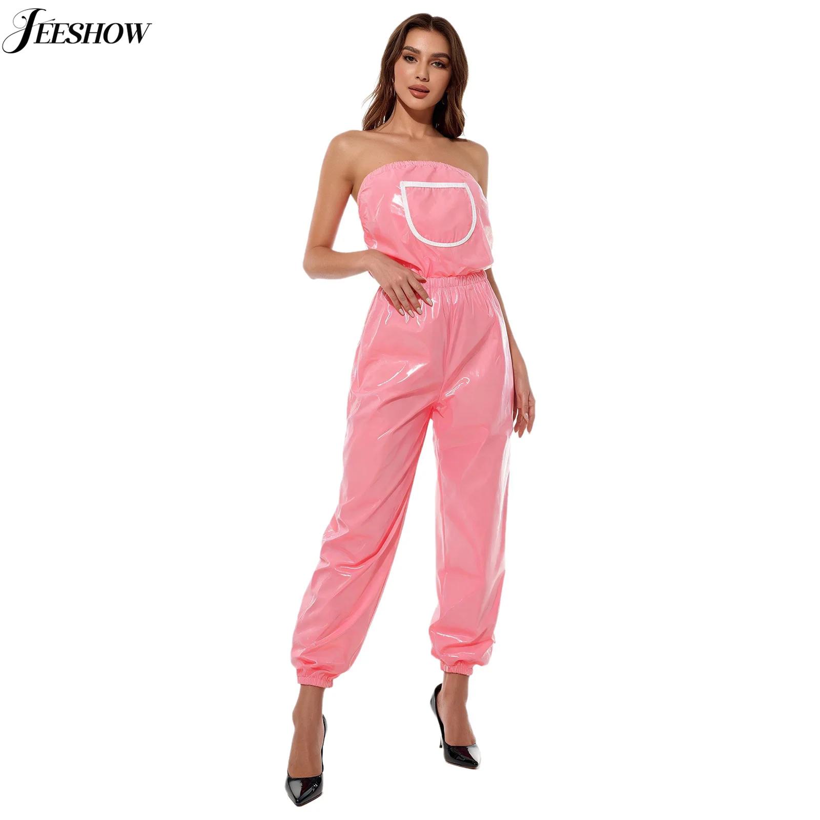 Summer Clothing Italy - Macacão Feminino Impermeável Sem Alças, Cor