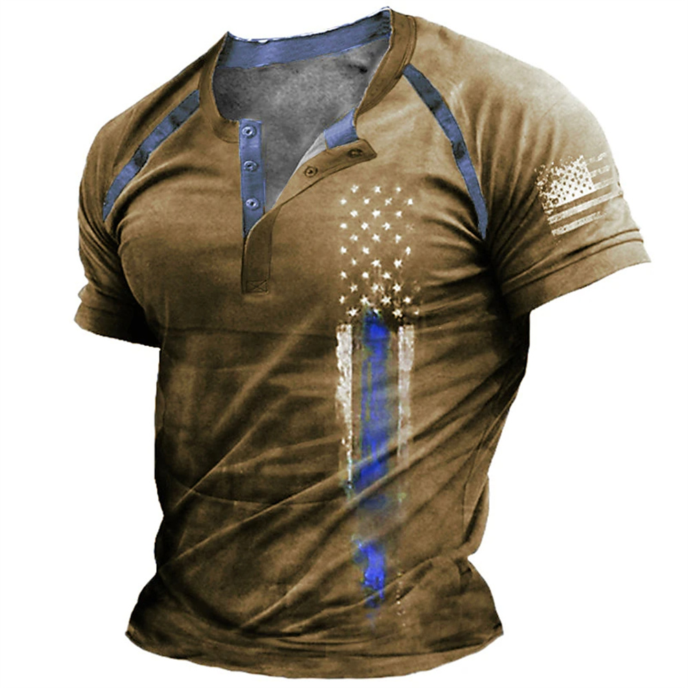 Summer Clothes Fashion - Camisa Masculina Engraçada com Estampa 3D