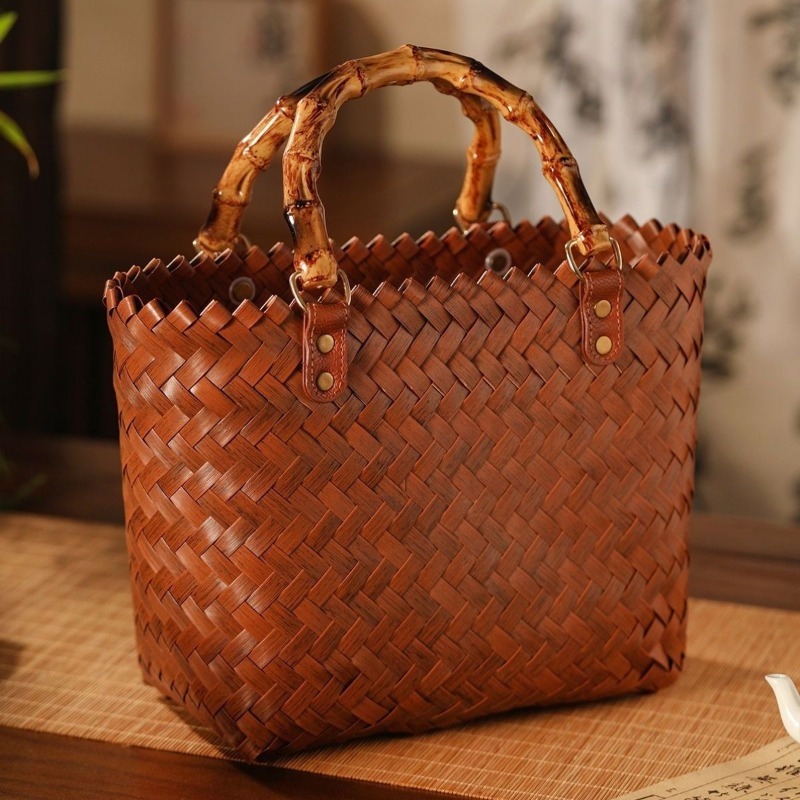 Beach Bag Straw - Bolsa Artesanal Pura, Bolsa de Cosméticos