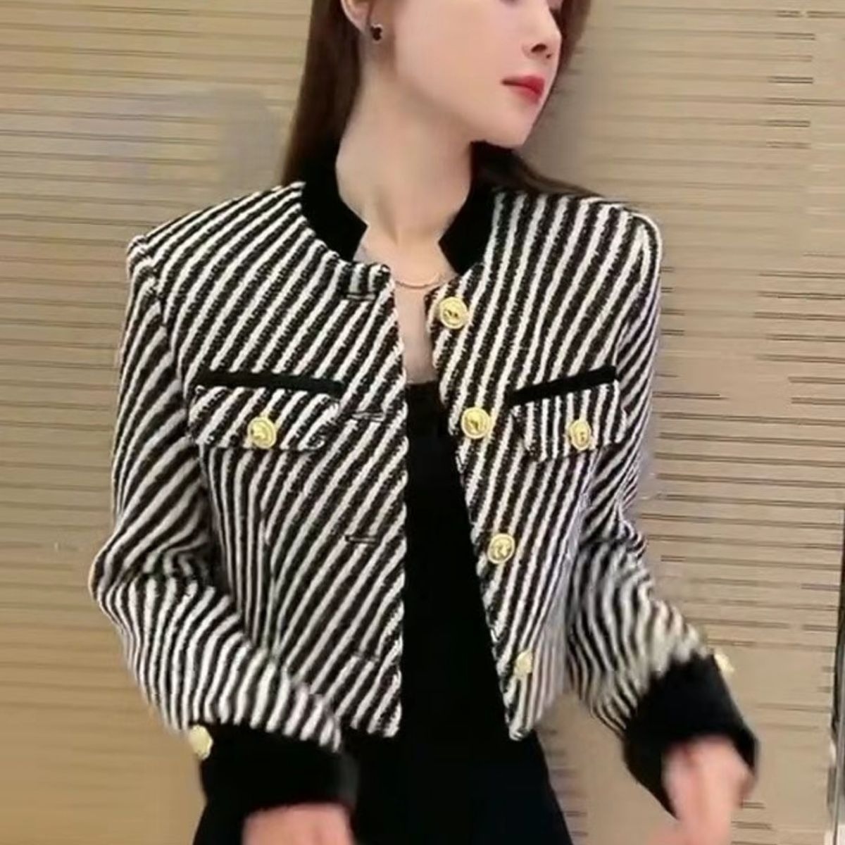 Crew Clothing Summer Jacket - 2025 cardigan feminino suéteres moda coreana