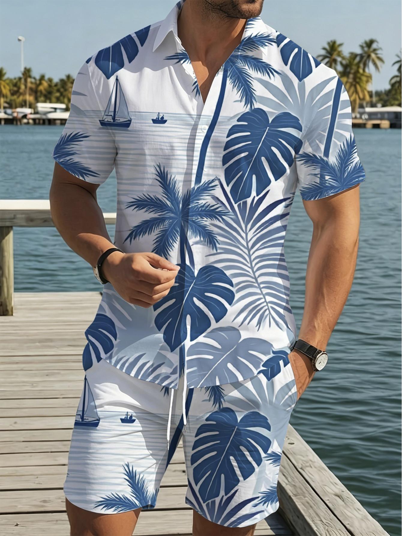 Summer Clothing Drip - Conjuntos de Camisas Masculinas 2026 Primavera/Verão: