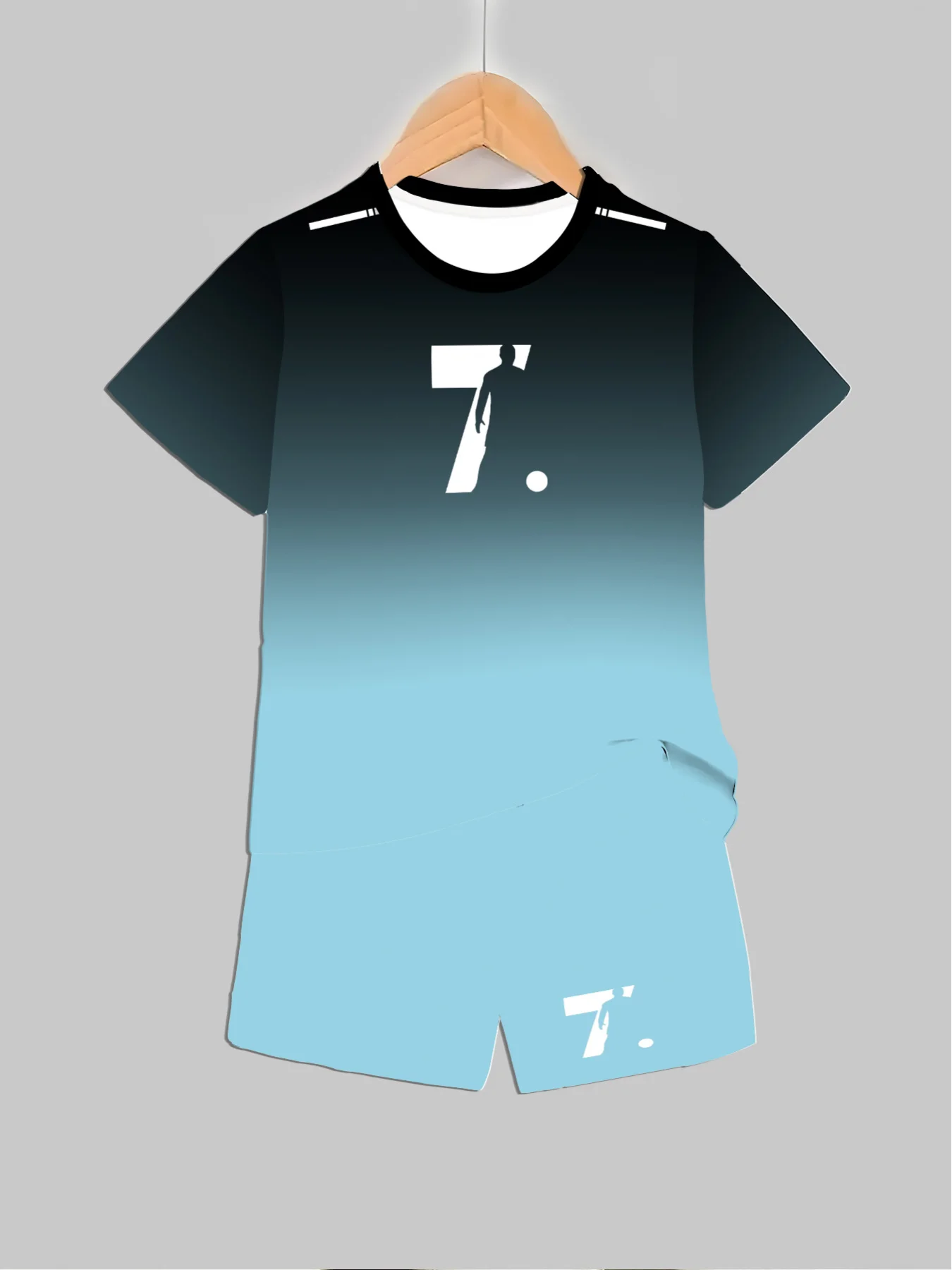 Summer Clothes Fashion - Conjunto Infantil Masculino de Verão com