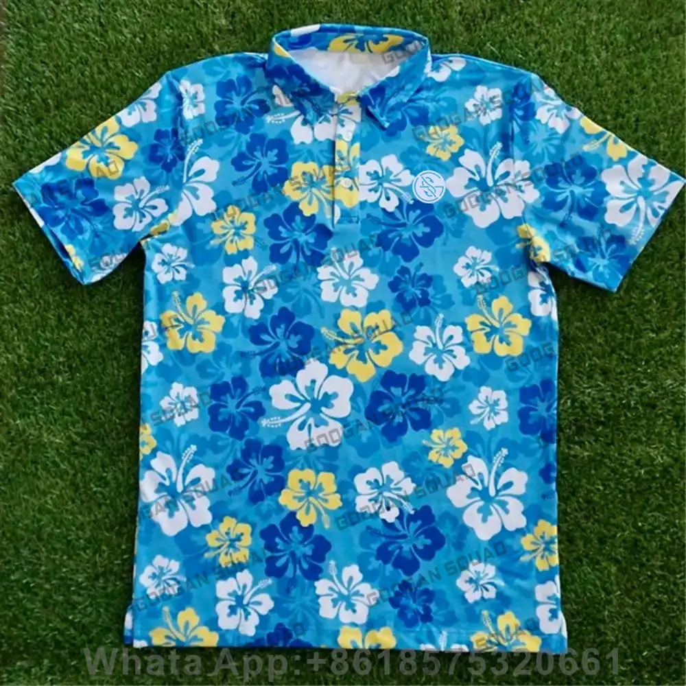 Summer Golf Clothing - Camisetas Casuais de Verão para Homens,