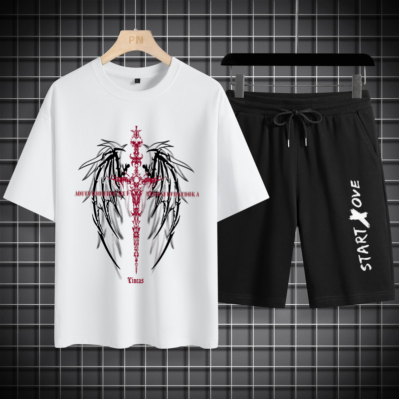 1 peça de conjunto de camiseta - Summer Clothing Drip avaliação e preço