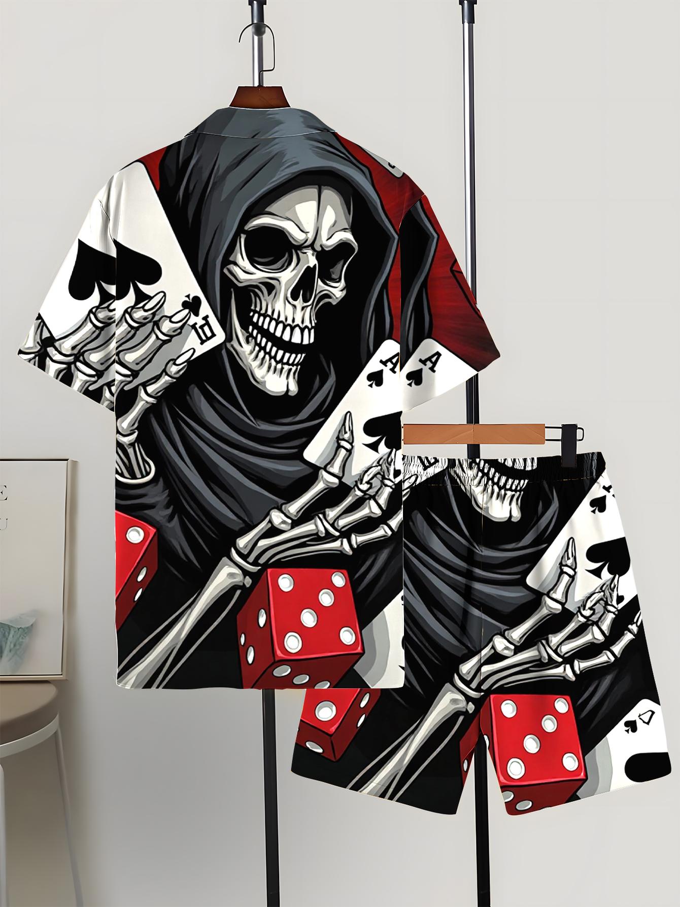 Conjunto de Camisa Masculina 2 - Summer Clothing Drip avaliação e preço