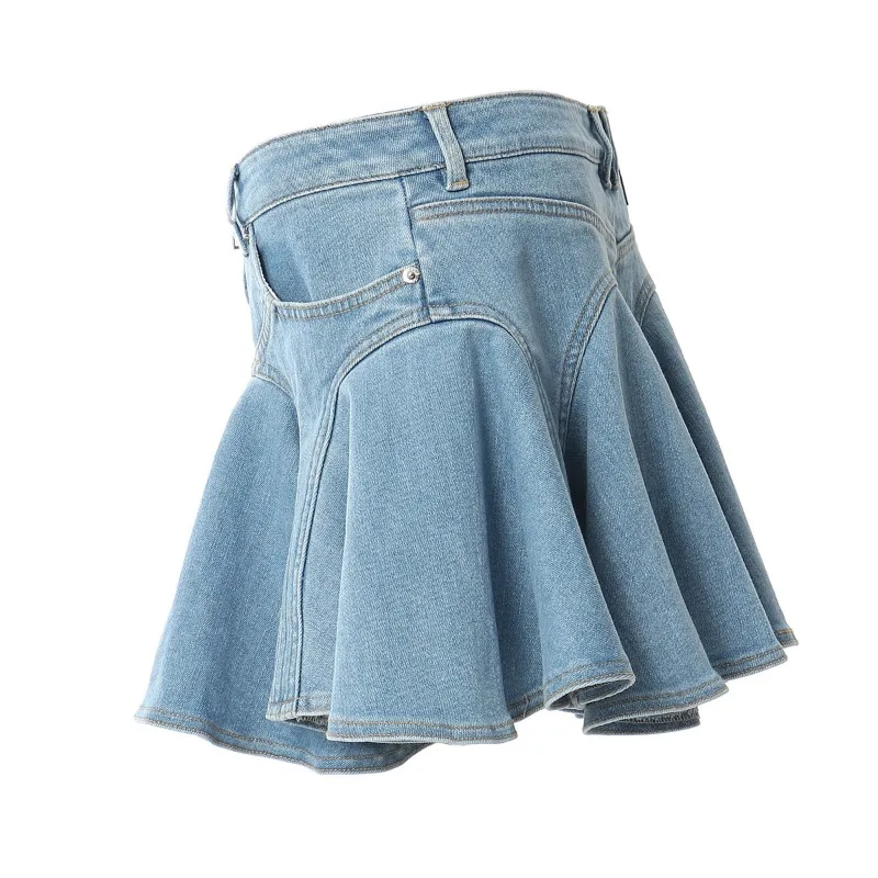 Saia Midi Jeans, Roupa Feminin - Summer Clothing Italy avaliação e preço