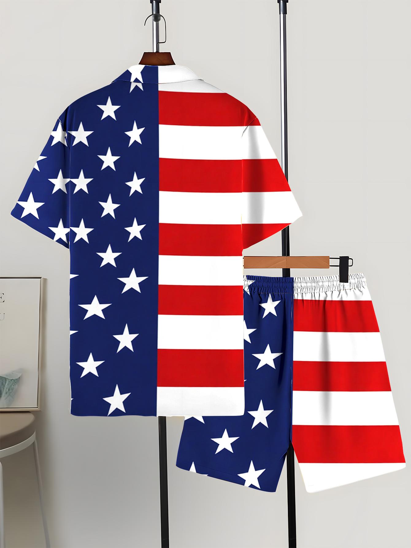 Conjuntos de Camisa Masculina  - Summer Clothing Drip avaliação e preço