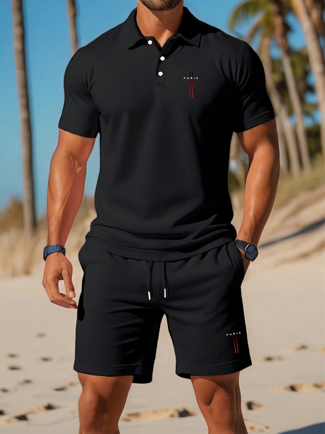 Conjunto de Camisa Polo Mascul - Summer Clothing Design avaliação e preço