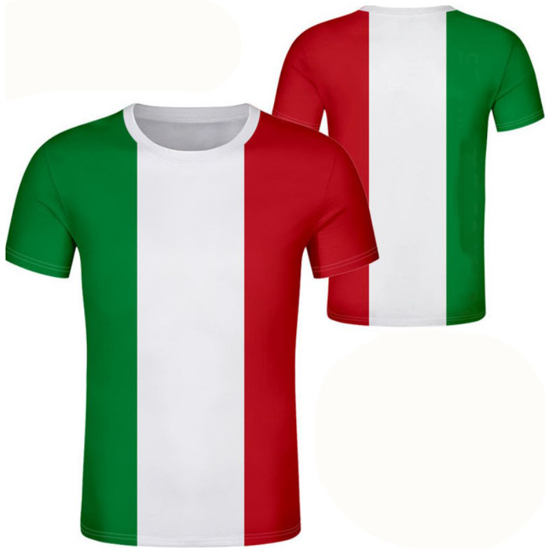Itália camisetas bandeira ital - Summer Clothing Italy avaliação e preço