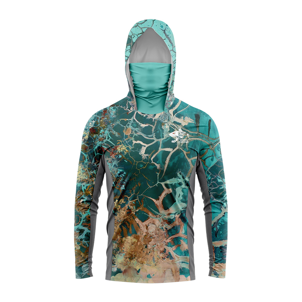Camisa de Pesca com Capuz UPF5 - Summer Clothing Trend avaliação e preço