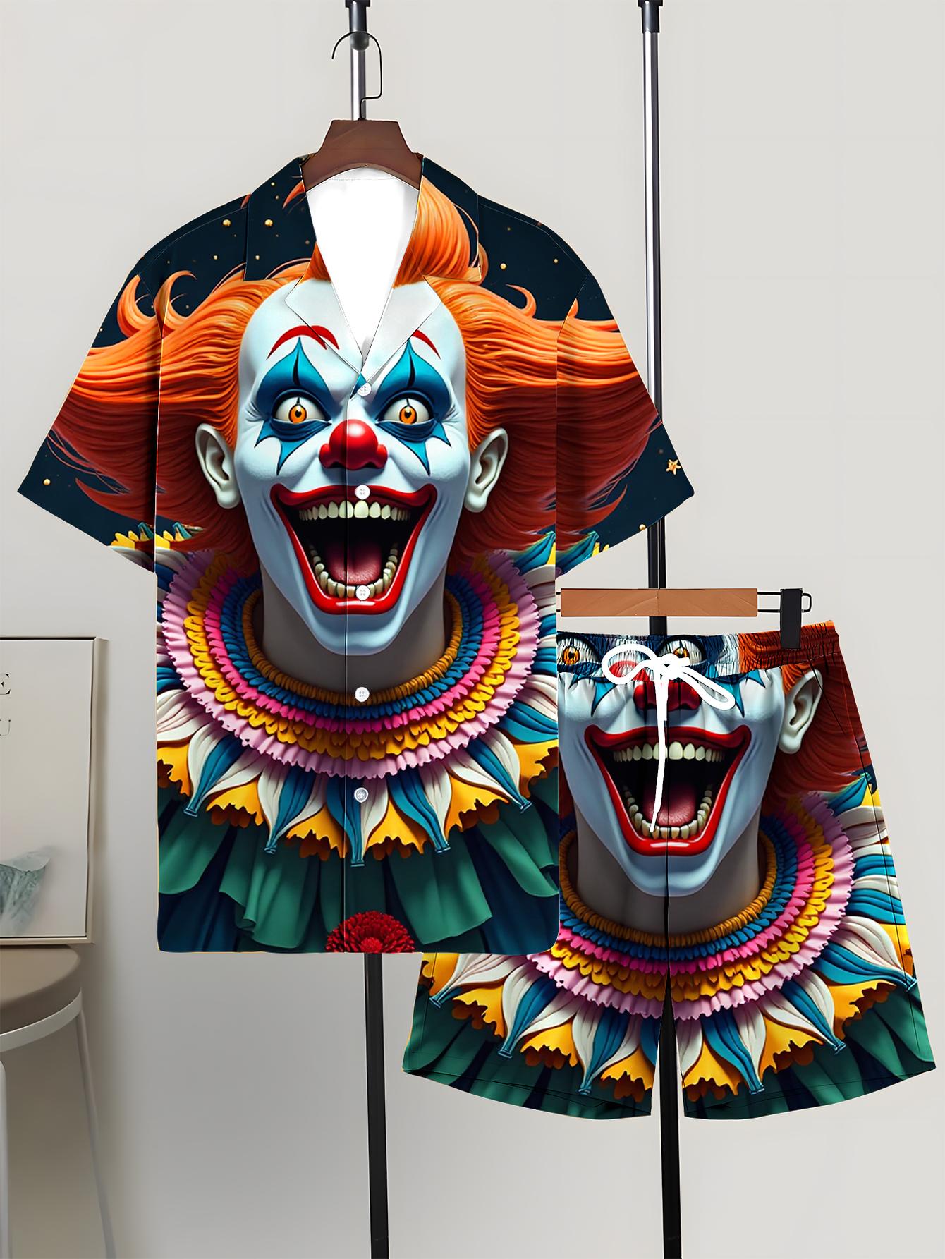 Conjuntos de Camisa Masculina  - Summer Clothing Drip avaliação e preço