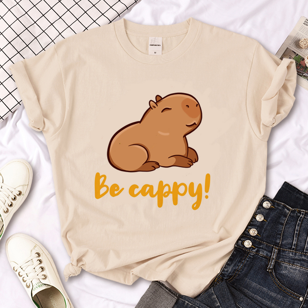 Camiseta feminina capibara cap - Summer Clothing Italy avaliação e preço