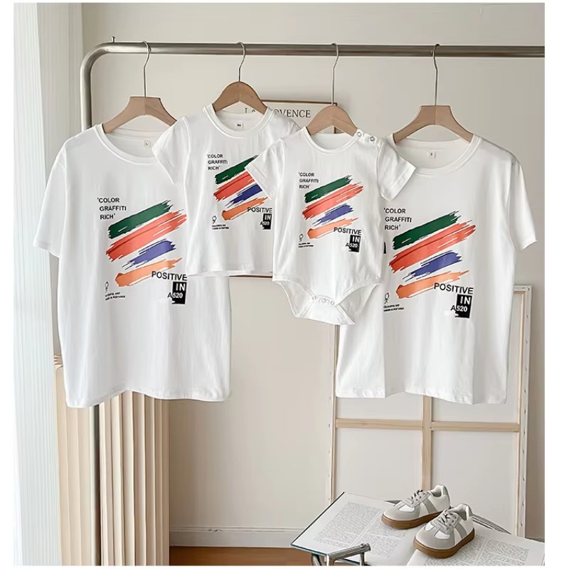 Camisetas Familiares 2026 Verã - Summer Clothing Drawing avaliação e preço