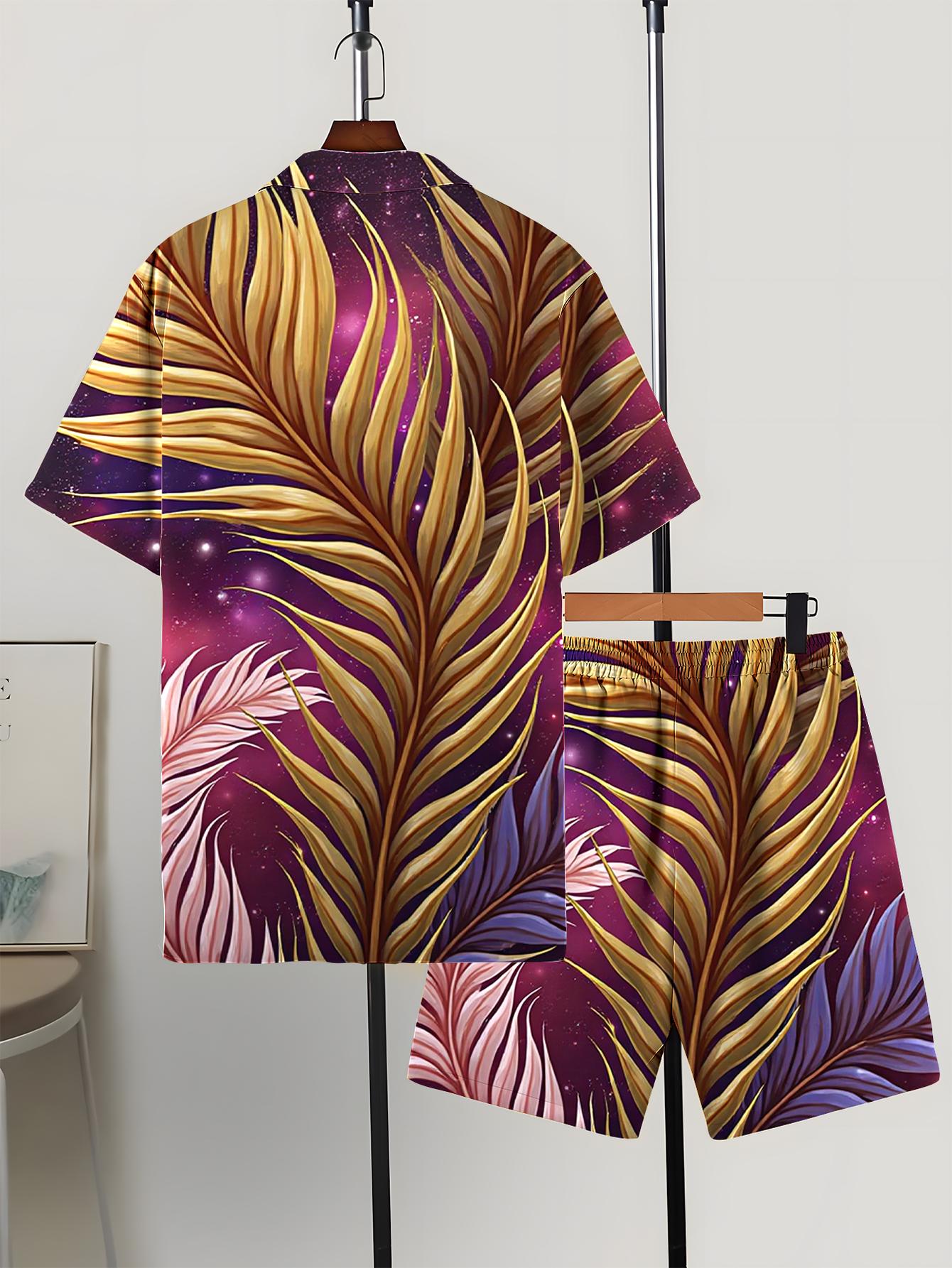 Conjuntos de Camisas Masculina - Summer Clothing Drip avaliação e preço