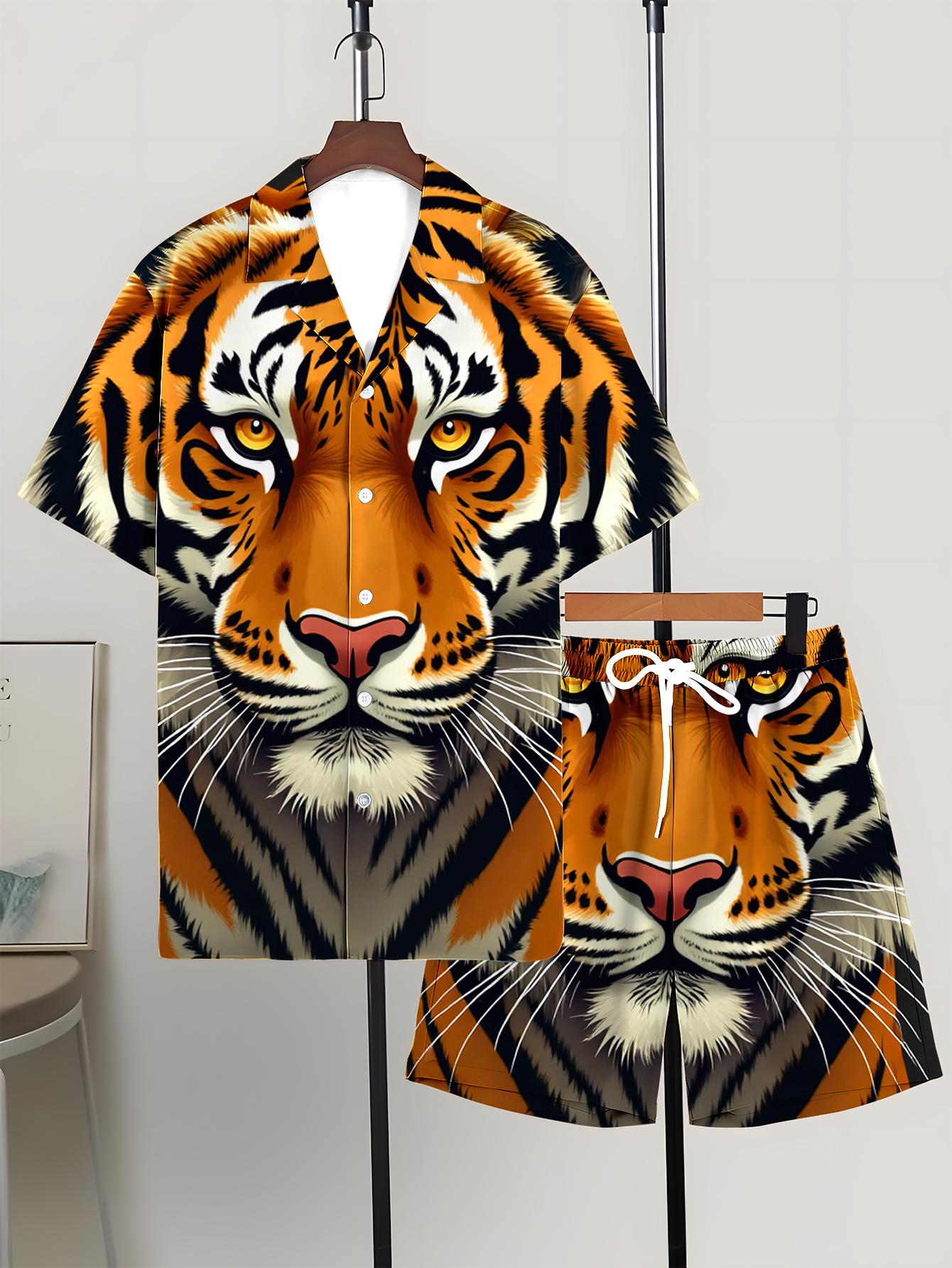 Conjuntos de Camisas Masculina - Summer Clothing Drip avaliação e preço