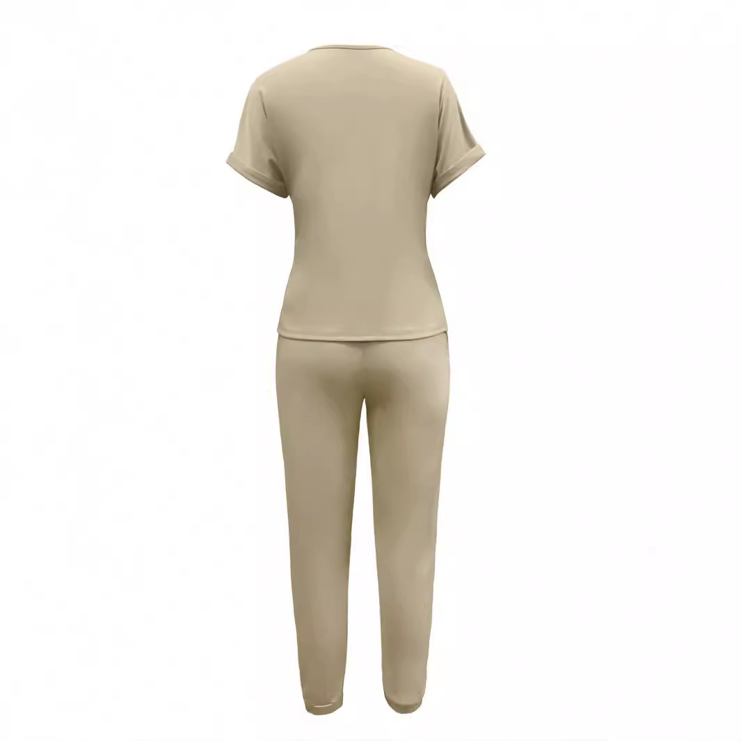 Conjunto de Calças Femininas e - Summer Clothing Work avaliação e preço