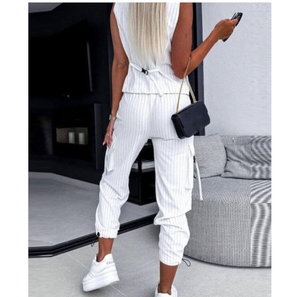 Moda feminina listrado impress - Summer Clothing Work avaliação e preço