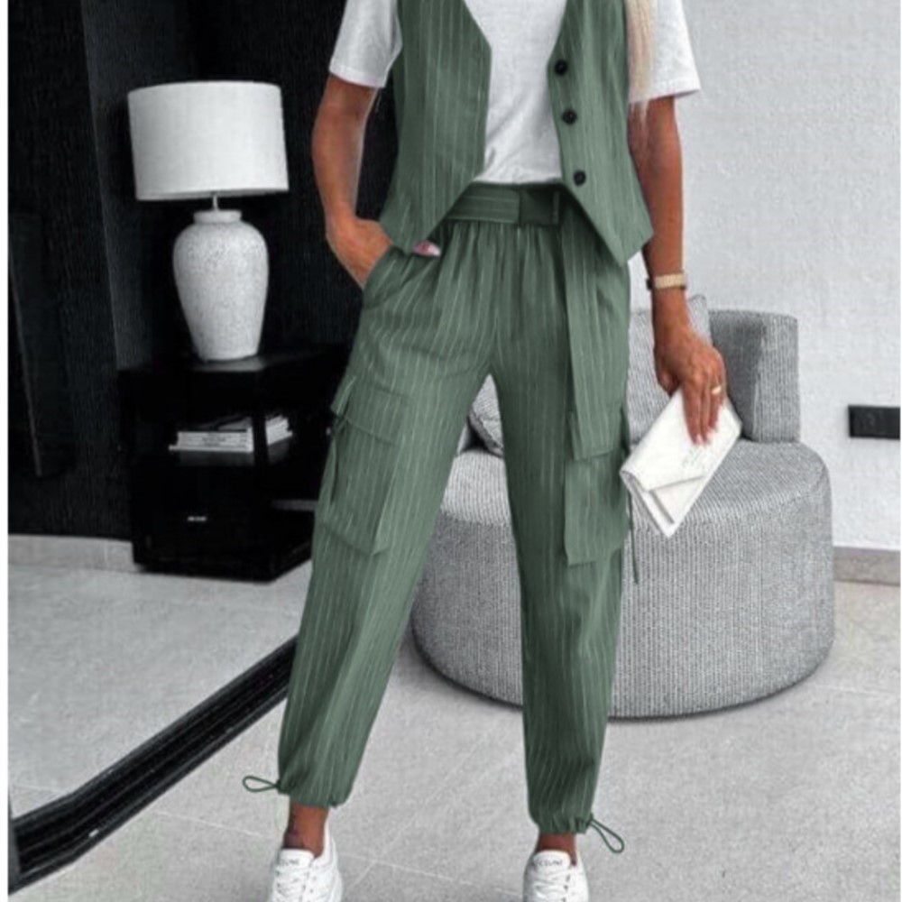 Moda feminina listrado impress - Summer Clothing Work avaliação e preço