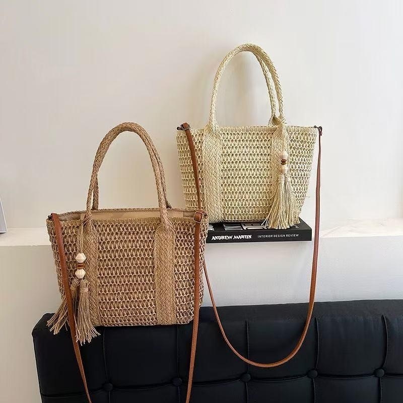 Bolsa de Palha Trançada para M - Beach Bag Straw avaliação e preço