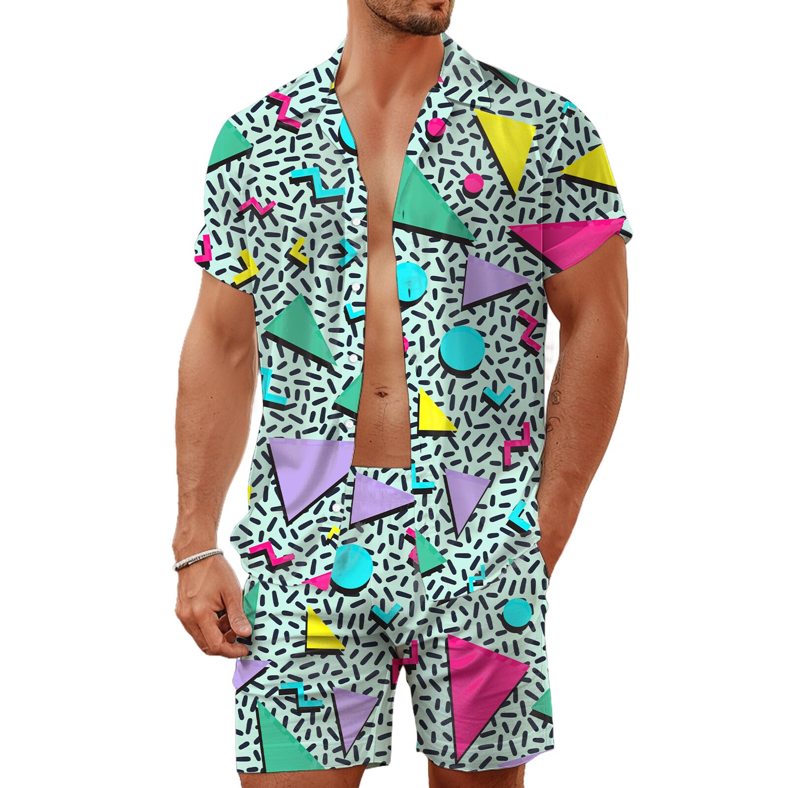 Conjunto de Camisa e Shorts Ma - Summer Clothes Fashion avaliação e preço