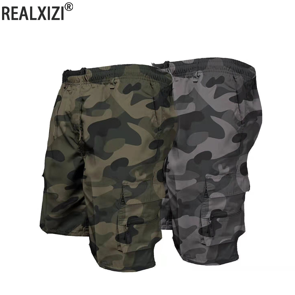 Shorts de carga camuflado masc - Summer Clothing Work avaliação e preço
