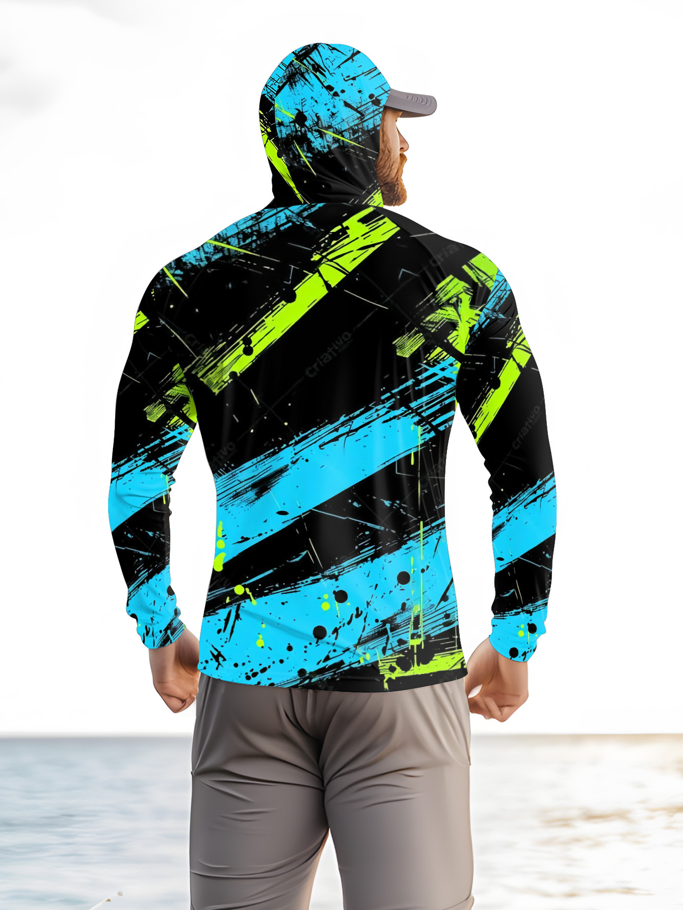 Camiseta de Pesca Masculina de - Summer Clothing Trend avaliação e preço