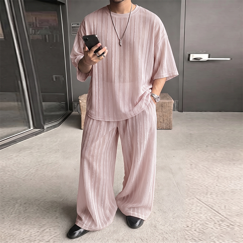 Conjuntos Masculinos INCERUN,  - Summer Clothes Fashion avaliação e preço