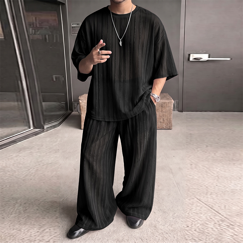 Conjuntos Masculinos INCERUN,  - Summer Clothes Fashion avaliação e preço
