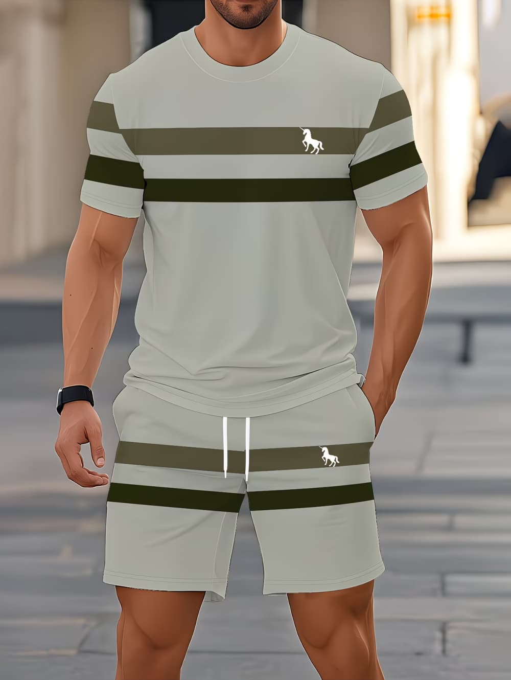 Conjuntos de Verão Masculinos  - Summer Clothes Fashion avaliação e preço