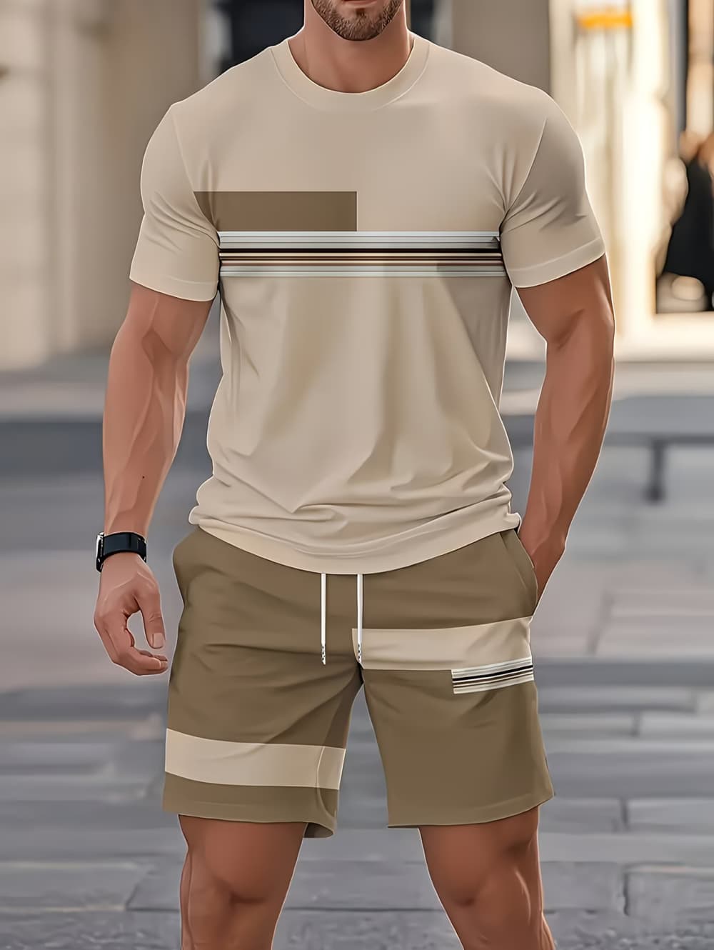 Conjuntos de Verão Masculinos  - Summer Clothes Fashion avaliação e preço