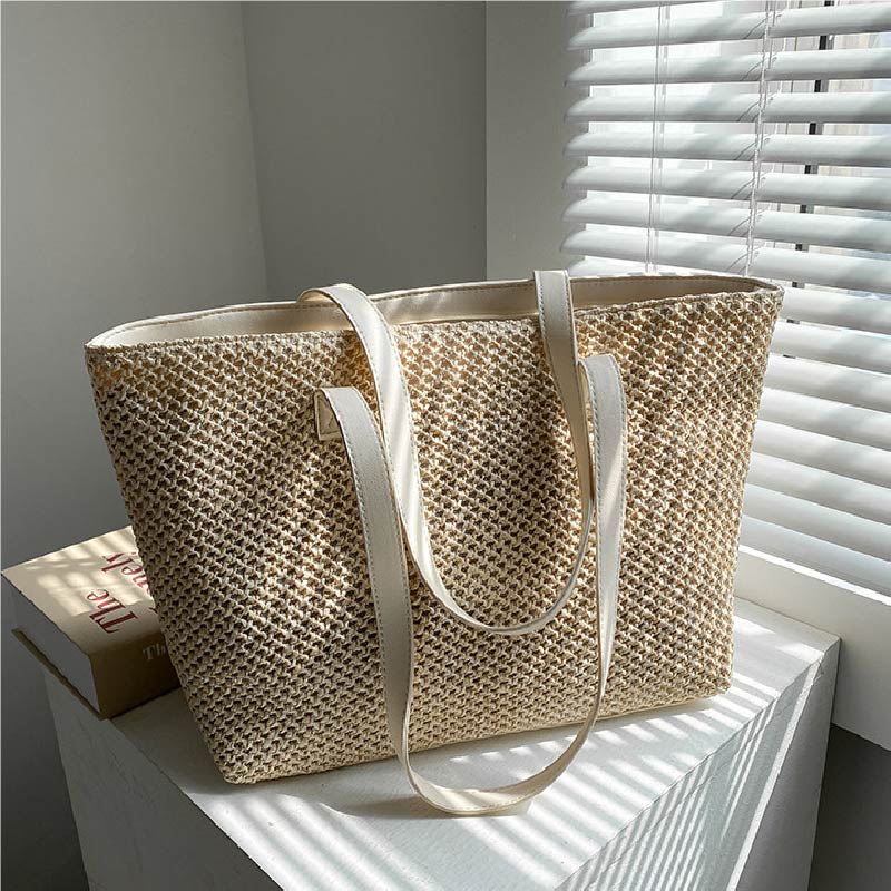 Bolsa de Praia de Palha Femini - Beach Bag Straw avaliação e preço