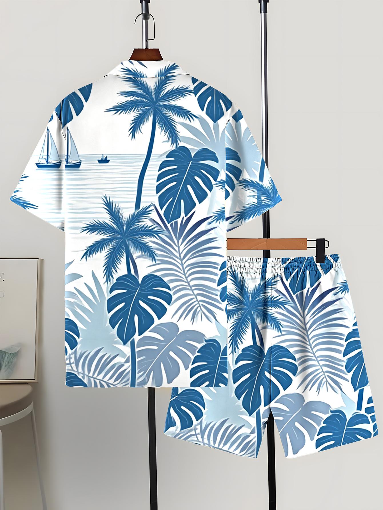 Conjuntos de Camisas Masculina - Summer Clothing Drip avaliação e preço