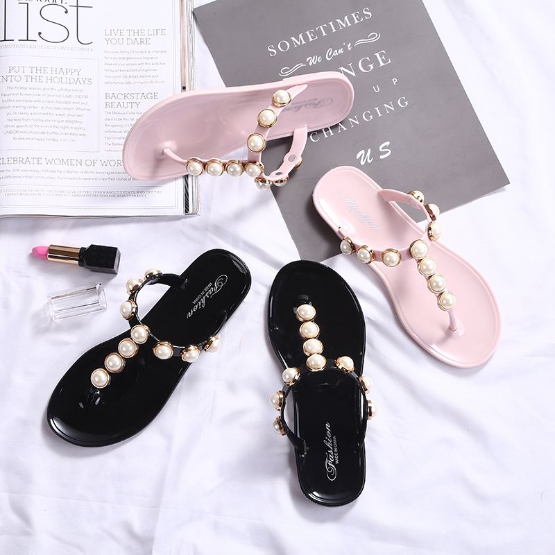 Chinelos femininos e senhoras  - Flip Flop Jeweled avaliação e preço