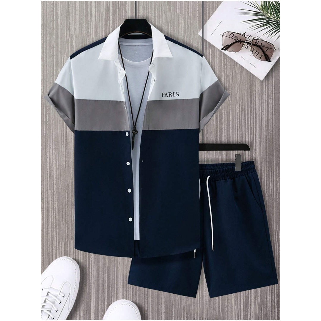 Conjunto Masculino de Moda Azu - Summer Clothes Fashion avaliação e preço