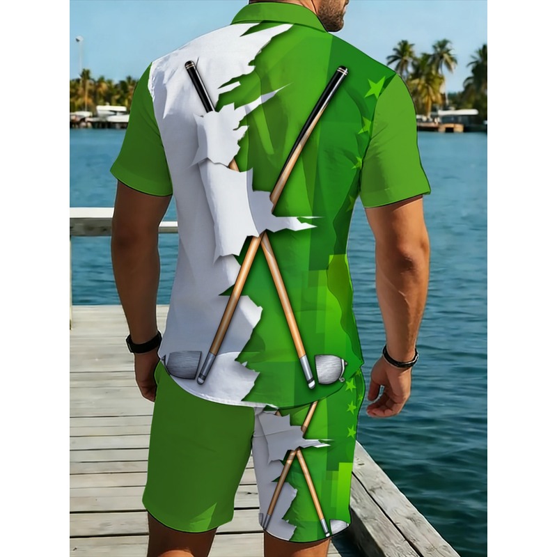 Conjunto Masculino Leve Casual - Summer Clothing Trend avaliação e preço