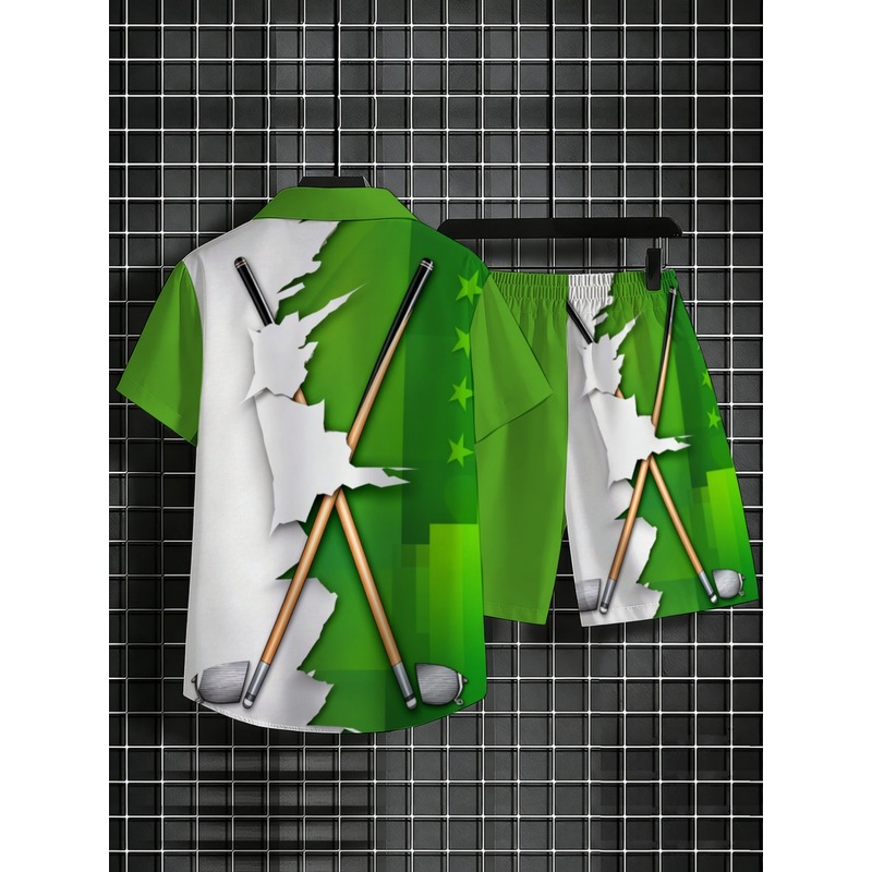 Conjunto Masculino Leve Casual - Summer Clothing Trend avaliação e preço